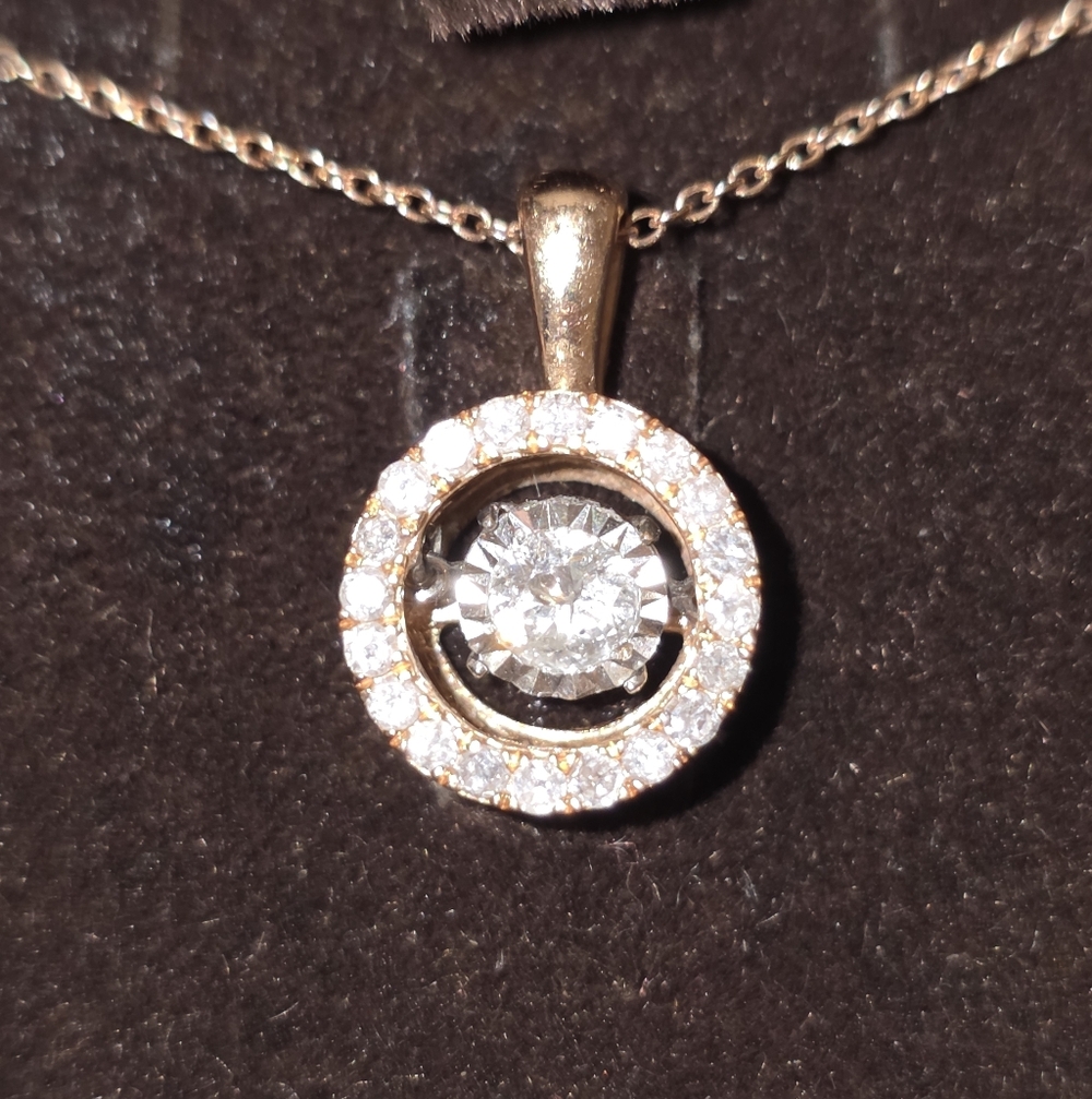 Unstoppable Love Rose Gold Diamond Charm